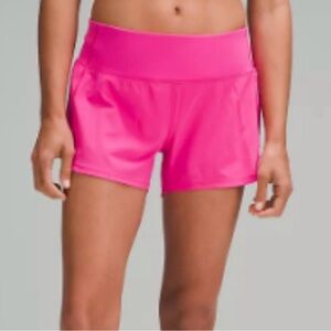 Lululemon Athletica Speed Up 4” Pink Athletic Shorts in Like New Condition